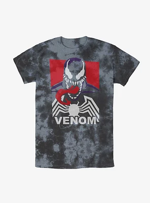 Marvel Venom Venomous Spider Tie-Dye T-Shirt