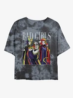 Disney Villains Bad Girls Tie-Dye Crop T-Shirt