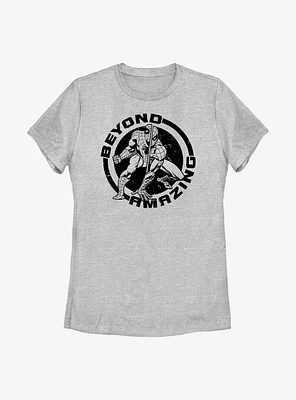 Marvel Spider-Man Beyond Amazing Circle Womens T-Shirt
