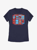 Marvel Spider-Man Beyond Amazing Squares Womens T-Shirt