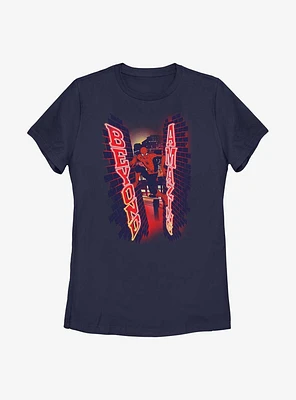 Marvel Spider-Man Beyond Amazing Wall Climb Womens T-Shirt