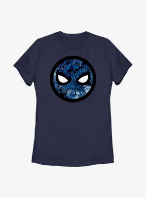 Marvel Spider-Man Mask Of Faces Womens T-Shirt