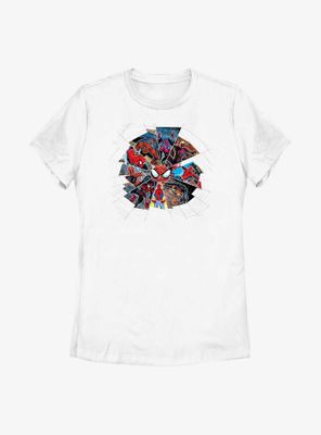 Marvel Spider-Man Web Of Stages Womens T-Shirt