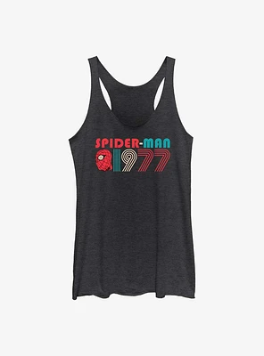 Marvel Spider-Man 1977 Retro Womens Tank Top
