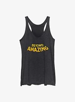 Marvel Spider-Man Beyond Amazing Web Logo Womens Tank Top