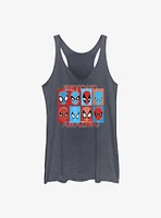 Marvel Spider-Man Beyond Amazing Squares Womens Tank Top