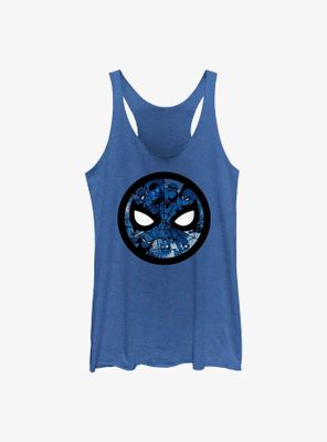 Marvel Spider-Man Mask Of Faces Womens Tank Top