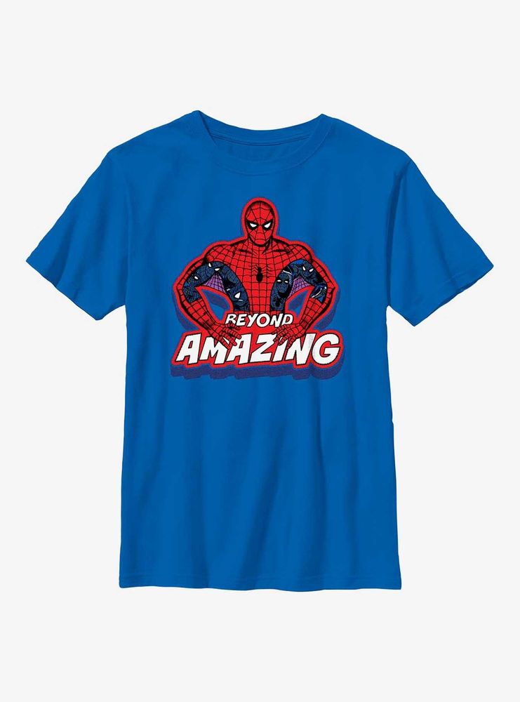 Marvel Spider-Man Beyond Amazing Pose Youth T-Shirt