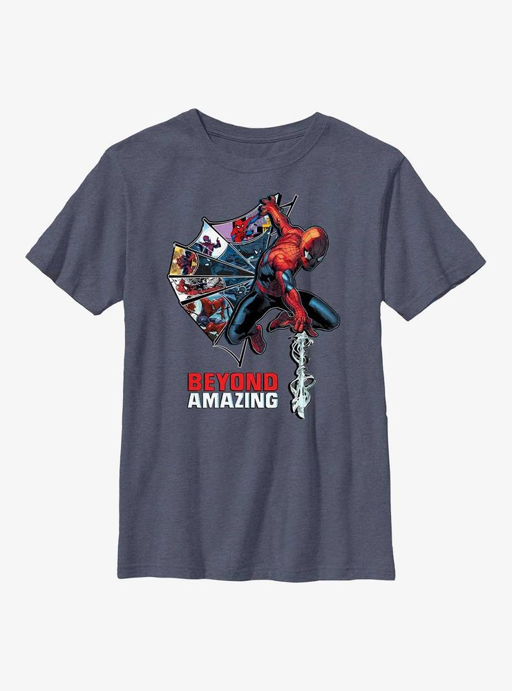 Marvel Spider-Man Beyond Amazingg Web Comic Youth T-Shirt