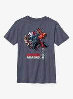 Marvel Spider-Man Beyond Amazingg Web Comic Youth T-Shirt