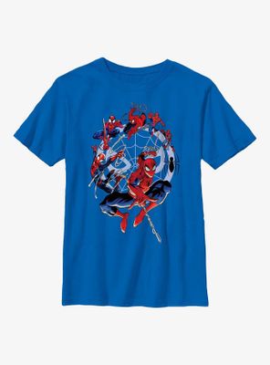 Marvel Spider-Man Circle Evolution Youth T-Shirt