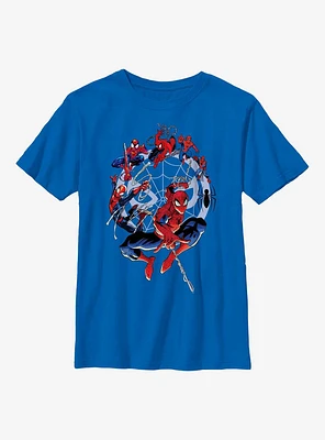 Marvel Spider-Man Circle Evolution Youth T-Shirt