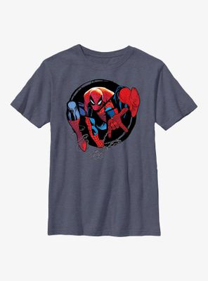 Marvel Spider-Man Circle Forward Youth T-Shirt