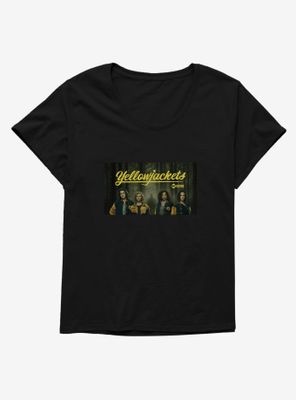 Yellowjackets Poster Card Womens T-Shirt Plus