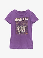 Disney Strange World Avalonia Adventure Beyond Youth Girls T-Shirt