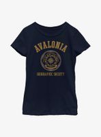 Disney Strange World Avalonia Geographic Society Youth Girls T-Shirt