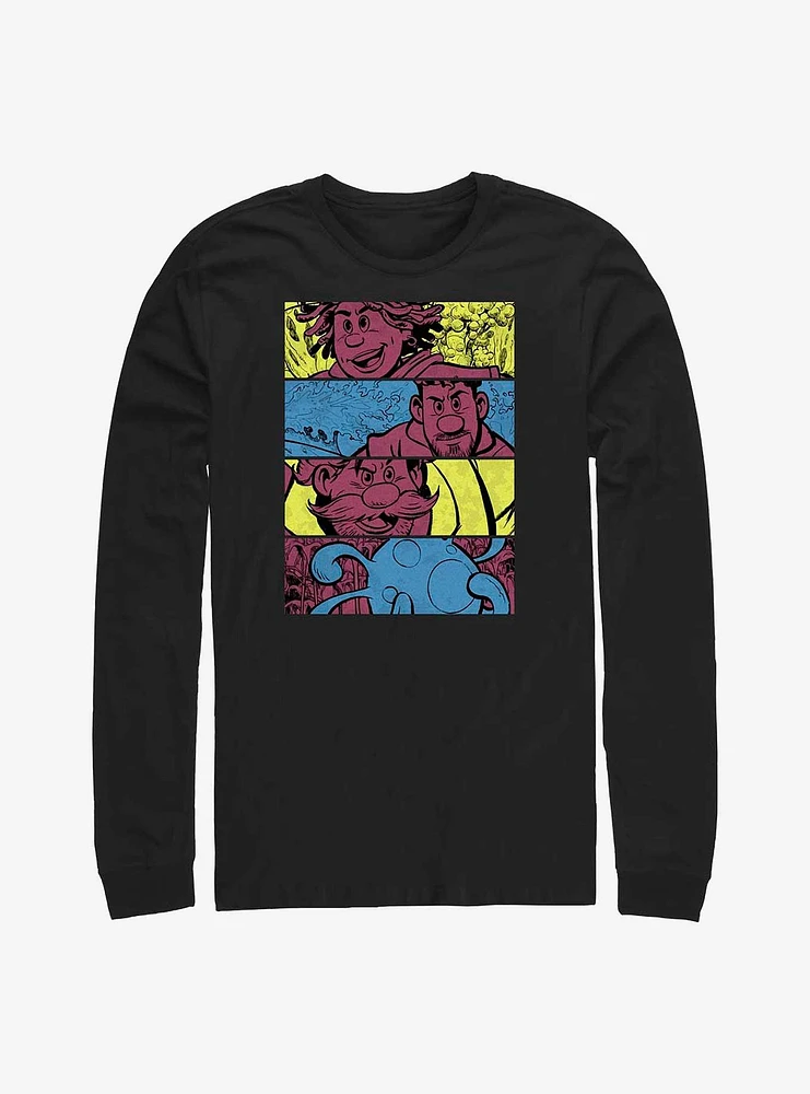 Disney Strange World Adenture Panels Long-Sleeve T-Shirt