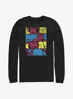 Disney Strange World Adenture Panels Long-Sleeve T-Shirt