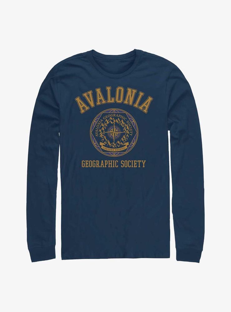 Disney Strange World Avalonia Geographic Society Long-Sleeve T-Shirt