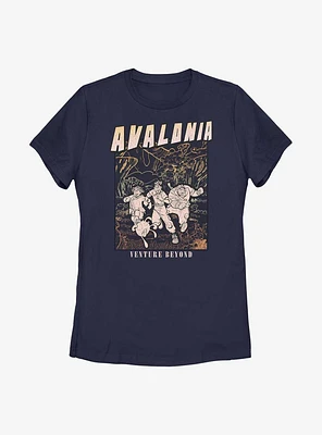 Disney Strange World Avalonia Adventure Beyond Womens T-Shirt