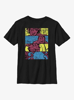 Disney Strange World Adenture Panels Youth T-Shirt