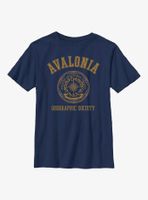 Disney Strange World Avalonia Geographic Society Youth T-Shirt