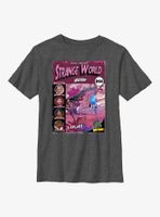 Disney Strange World Comic Adventures Youth T-Shirt