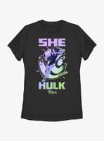 Marvel She-Hulk Hero Gradient Womens T-Shirt