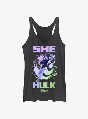Marvel She-Hulk Hero Gradient Womens Tank Top