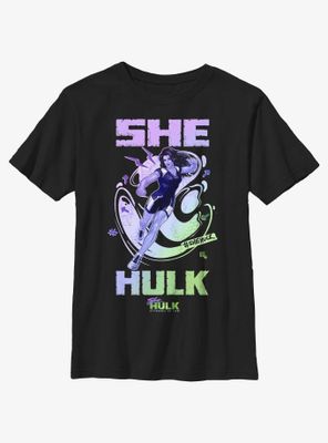 Marvel She-Hulk Hero Gradient Youth T-Shirt