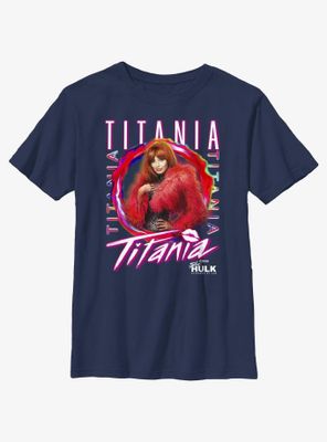 Marvel She-Hulk Titania Poster Youth T-Shirt