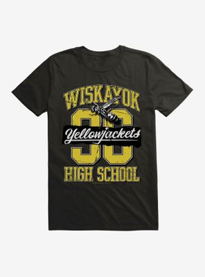 Yellowjackets Varsity Wiskayok High School T-Shirt
