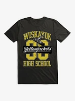 Yellowjackets Varsity Wiskayok High School T-Shirt