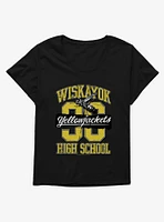 Yellowjackets Varsity Wiskayok High School Girls T-Shirt Plus