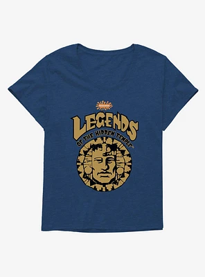 Legends Of The Hidden Temple Logo Girls T-Shirt Plus