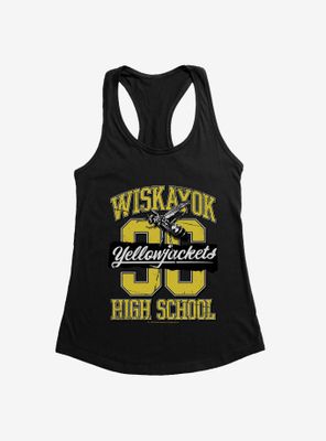 Yellowjackets Varsity Wiskayok High School Womens Tank Top