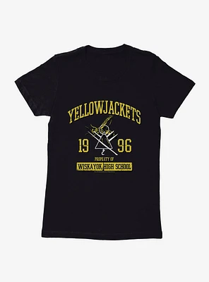 Yellowjackets Property Of Wiskayok High School Womens T-Shirt