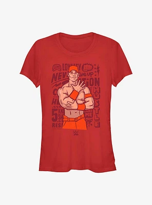 WWE John Cena Motto Girls T-Shirt
