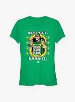 WWE John Cena Respect Earn It Girls T-Shirt