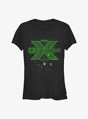 WWE D-Generation X Logo Girls T-Shirt