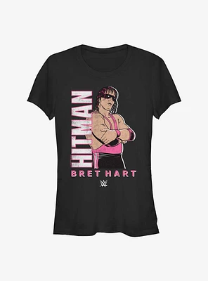WWE Bret The Hitman Hart Girls T-Shirt