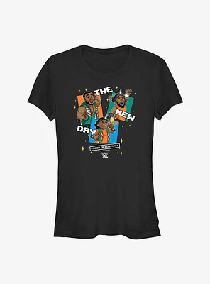 WWE The New Day 8-Bit Girls T-Shirt