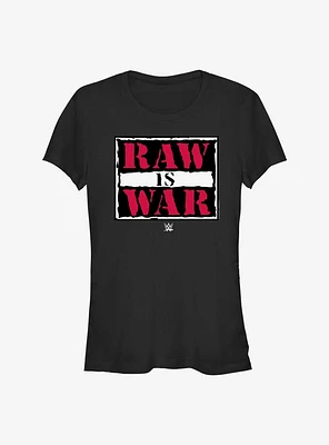 WWE Raw Is War Logo Girls T-Shirt