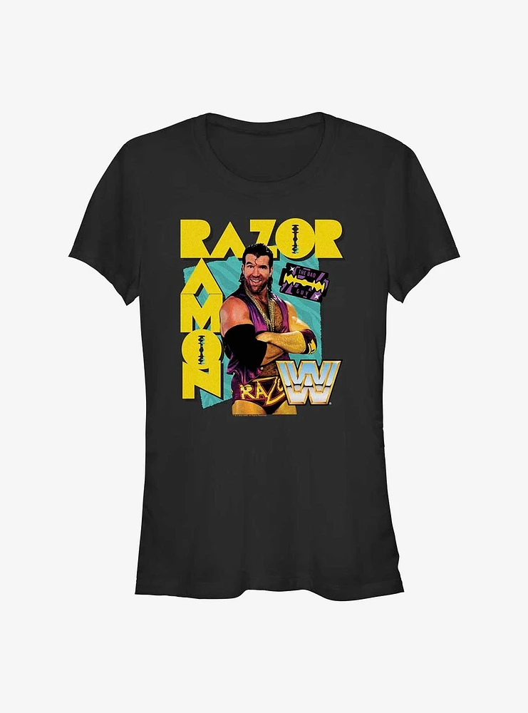 WWE Razor Ramon Scott Hall Girls T-Shirt