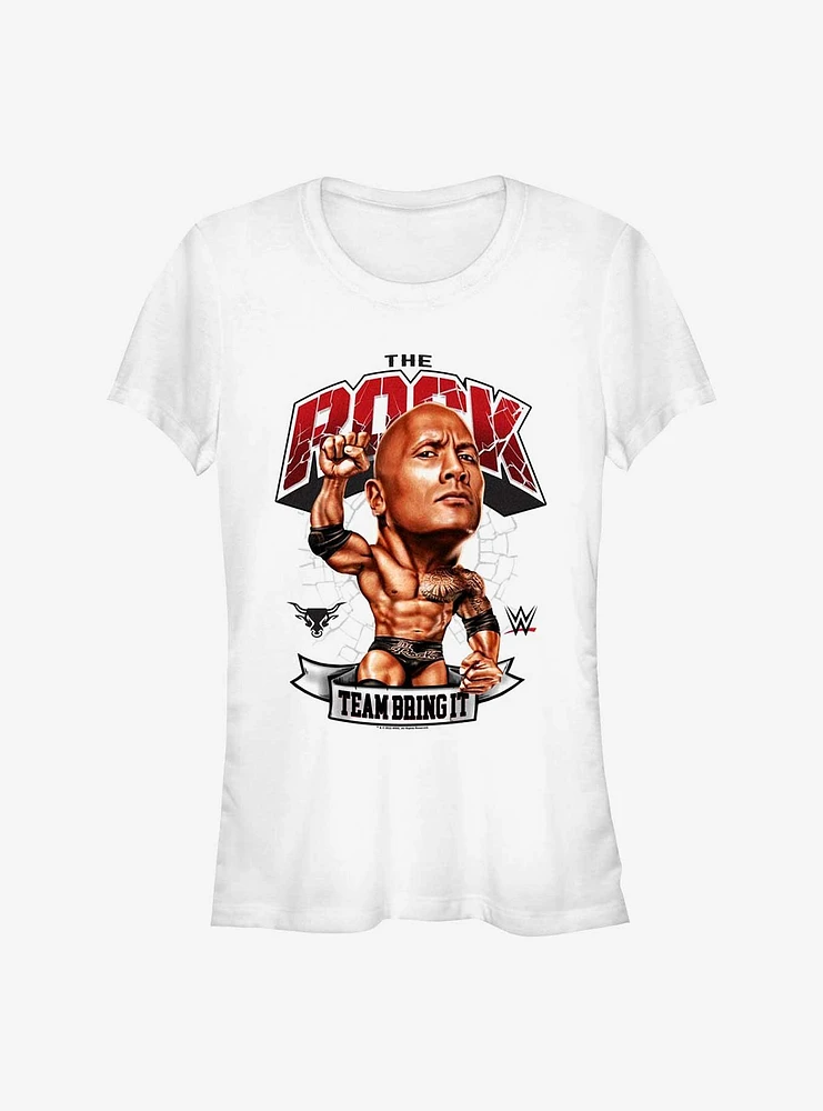 WWE The Rock Team Bring It Girls T-Shirt