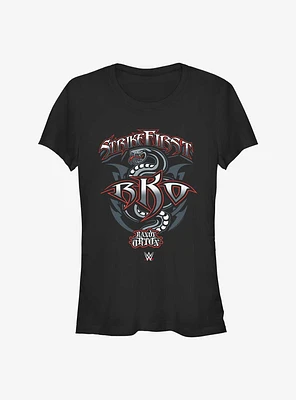 WWE Randy Orton RKO Strike First Girls T-Shirt