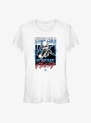 WWE Stone Cold Steve Austin Lightning Girls T-Shirt