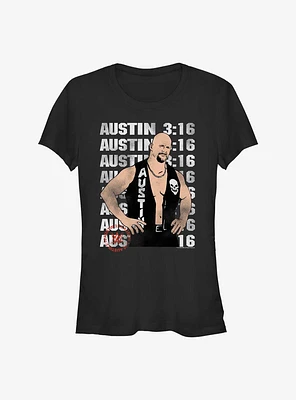 WWE Stone Cold Steve Austin 3:16 Girls T-Shirt