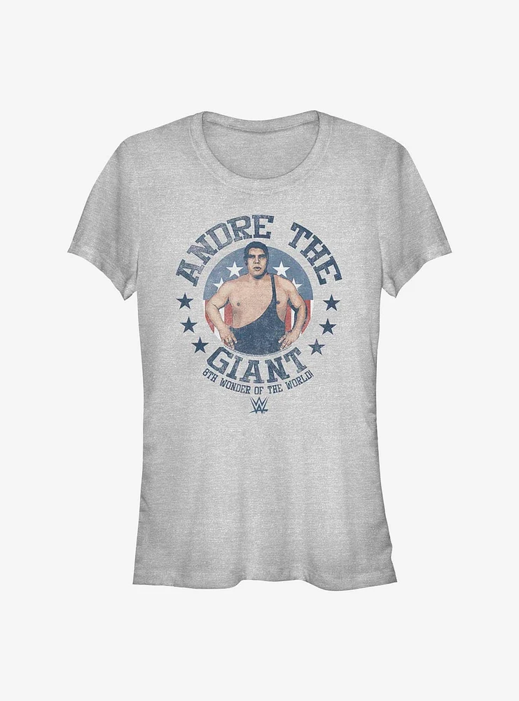 WWE Andre The Giant Retro Girls T-Shirt