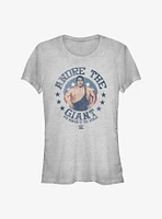 WWE Andre The Giant Retro Girls T-Shirt